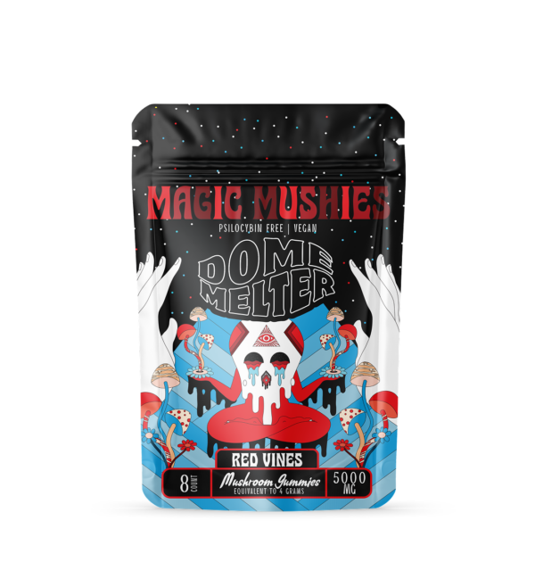 Domemelter - Red Vine 8 Count Mushroom Gummies