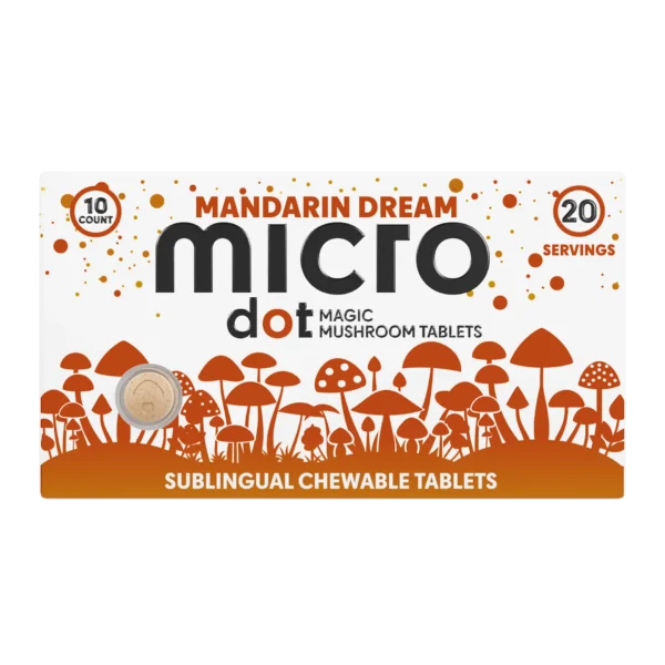 Mandarin Dream - Micro Dot Mushroom Tablets