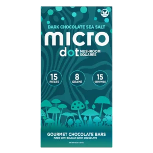 Dark Chocolate Sea Salt - Microdot Chocolate Bar