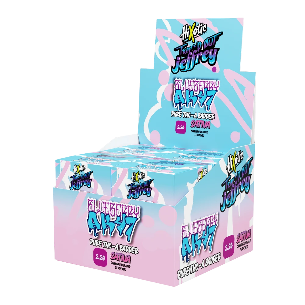 Trap'd Out Badder - Blueberry AK47 2.2G Dab (Sativa) - Image 3