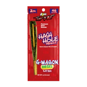 Trap'd Out  - G Wagon Diesel Hash Hole 2x2G Pre-roll (Sativa)