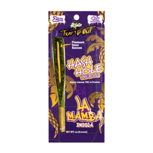 Trap’d Out – LA Mamba Hash Hole 2x2G Pre-roll  (Indica)