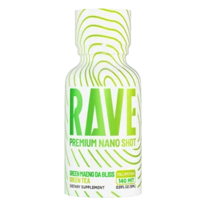 Rave Kratom - Green Maeng Da Bliss Green Tea Shot