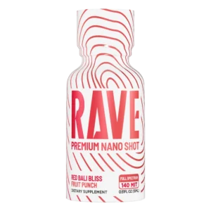Rave Kratom - Red Bali Bliss Fruit Punch Shot