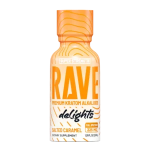 Rave Kratom – Delights Salted Caramel Shot
