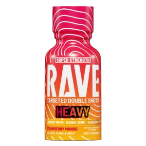 Rave Kratom - Heavy Strawberry Mango Target Shot