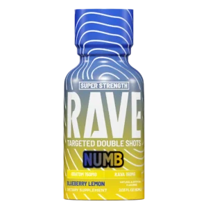 Rave Kratom - Numb Blueberry Lemon Target Shot
