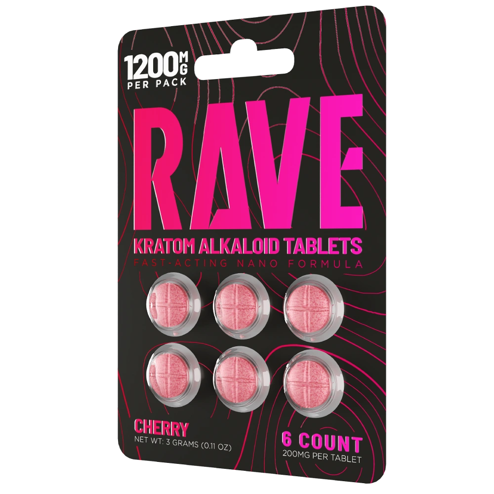 Rave - Cherry Extract Tablets (6ct) - Image 2