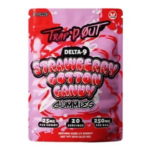 Trap'd Out - Strawberry Cotton Candy D9 Gummies