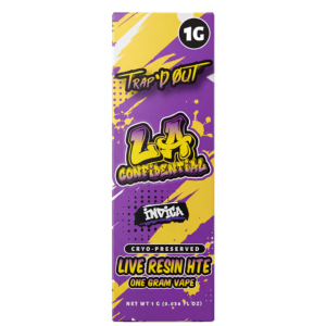 Trap'd Out- LA Confidential -1G Live Resin HTE Dispo