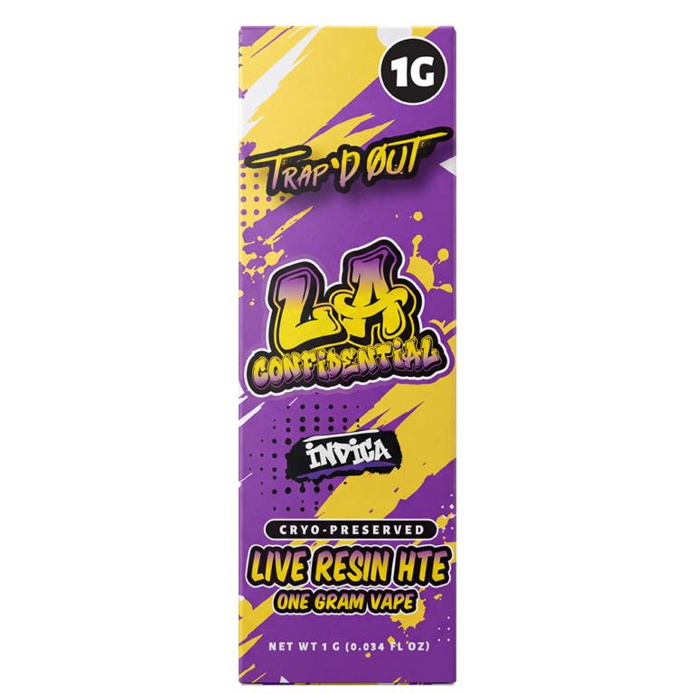 Trap'd Out- LA Confidential -1G Live Resin HTE Dispo